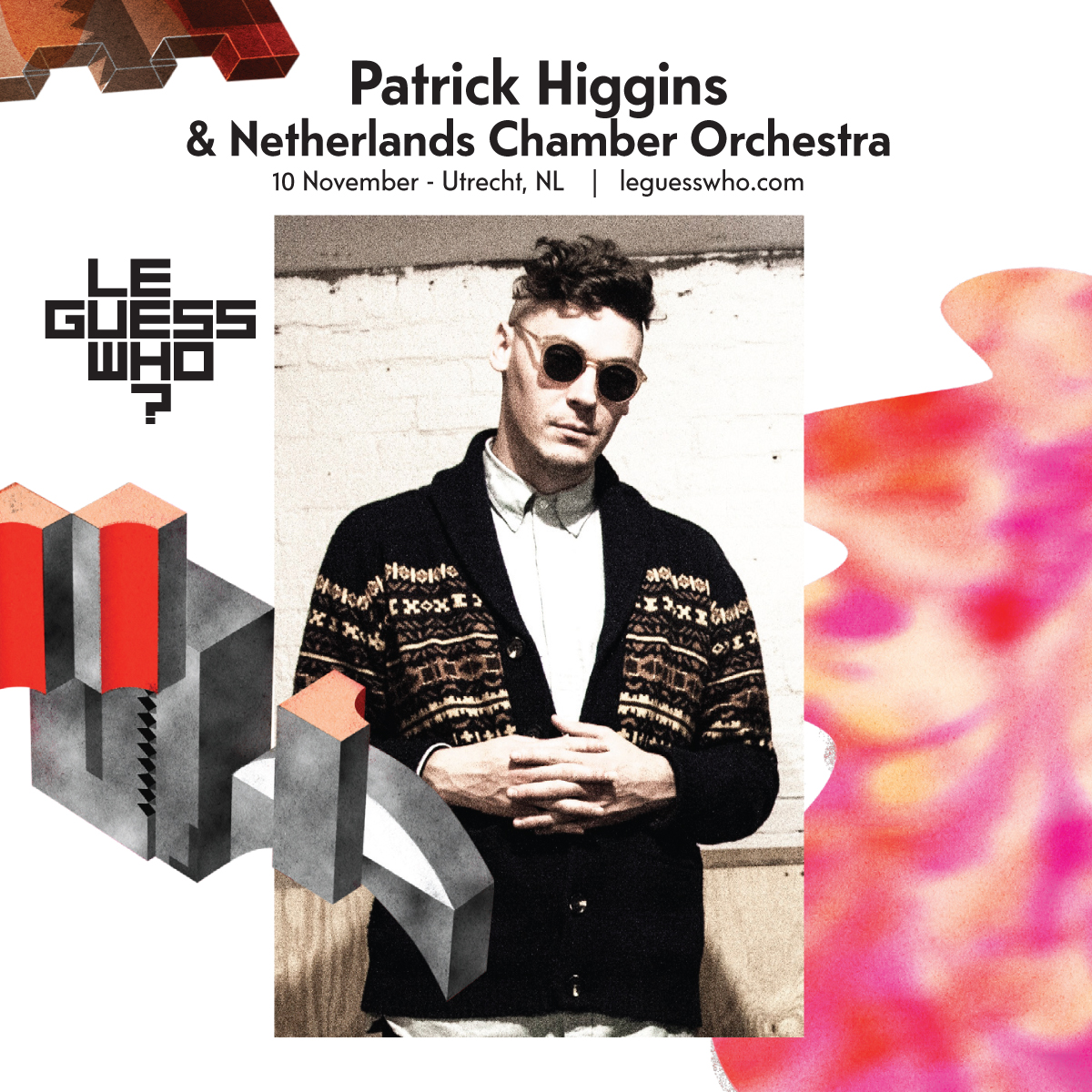 Meet avant-garde guitarist/composer Patrick Higgins, live with Netherlands Chamber Orchestra